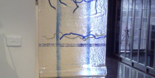 Fused Slumped Glass Screen