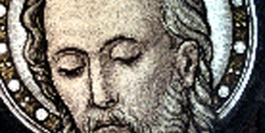 man with downcast eyes