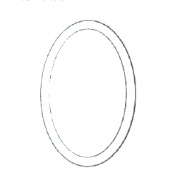 oval bevel diagram