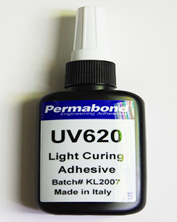 UV620 adhesive in squeeze bottle