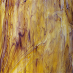 brown purple and yellow streaky glass