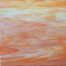 orange white streaky opal glass