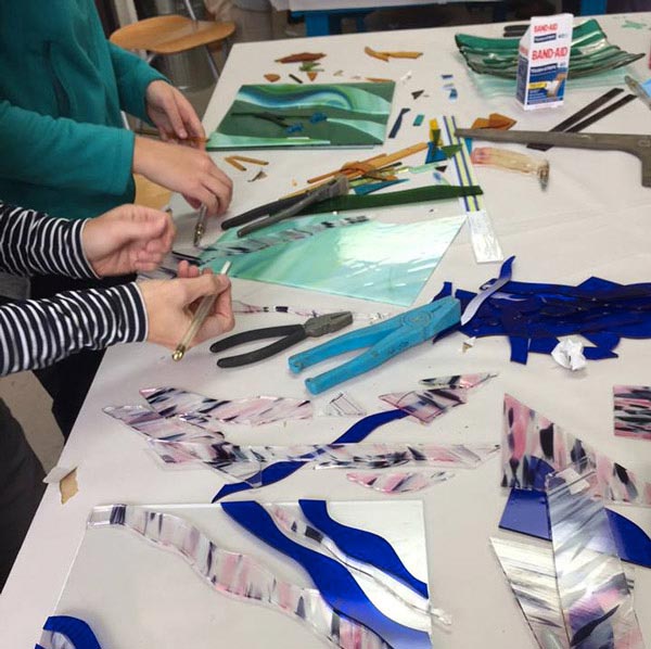 Fused Glass Platter Course Perth Art Glass