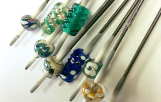 glass beads on mandrils
