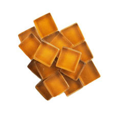 orange mosaic tiles