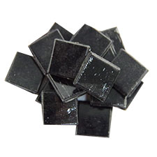 dark mosaic glass tiles