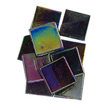 iridized glass mosaic tiles