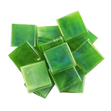 green jade mosaic tiles