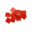 vermillion vision glass mosaic tiles in pile