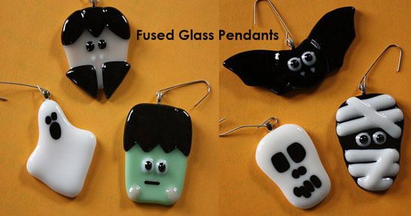 halloween ideas glass art