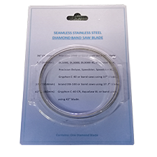 replacement bandsaw blade in packaging