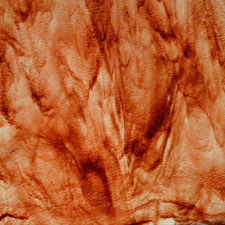 red and brown streaky glass