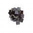 dark purple pearl iridescent glass mosaic tiles