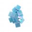 blue and pink shimmer pearl iridescent glass mosaic tiles pile