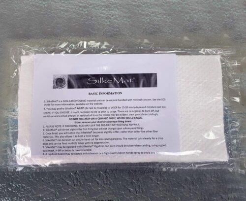 packaged silkemat with folder instructions