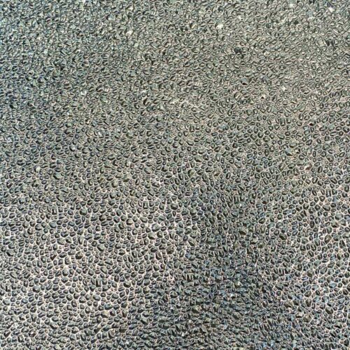 silver glass with dew drop texture